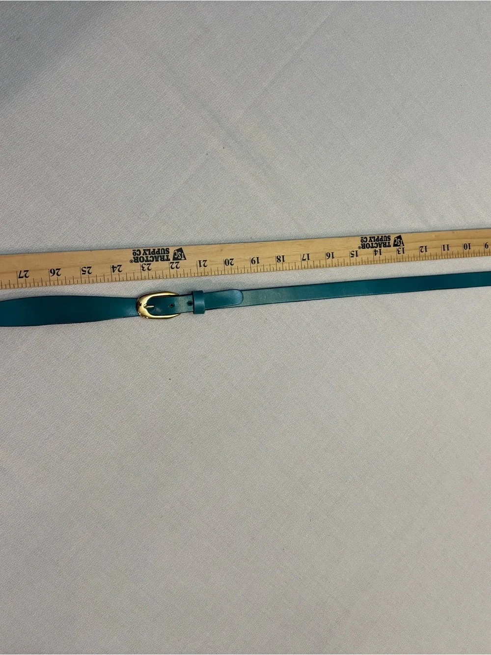 Teal Gold Accent Women's Waist Belt